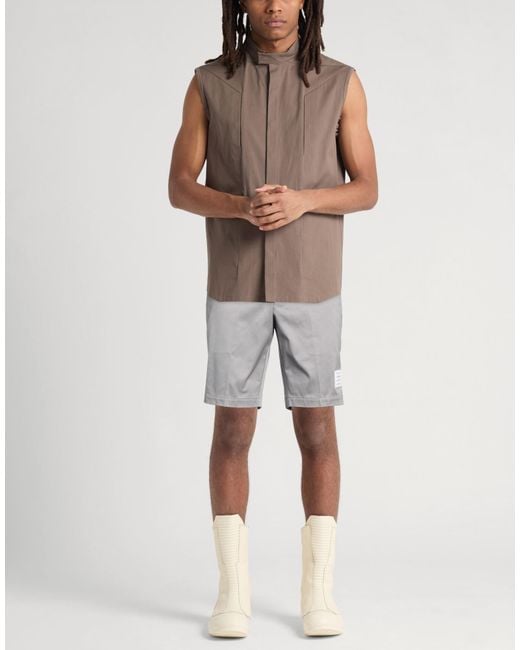 Thom Browne Gray Shorts & Bermuda Shorts for men