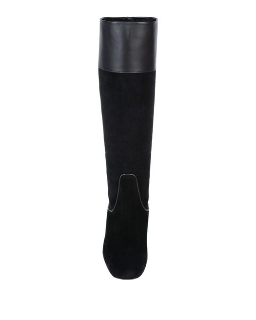 Roger Vivier Black Boot Leather