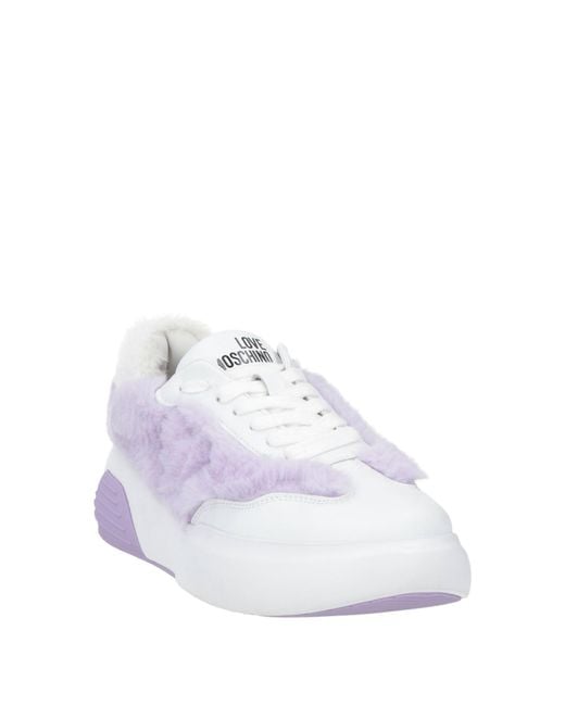 Love Moschino Purple Trainers