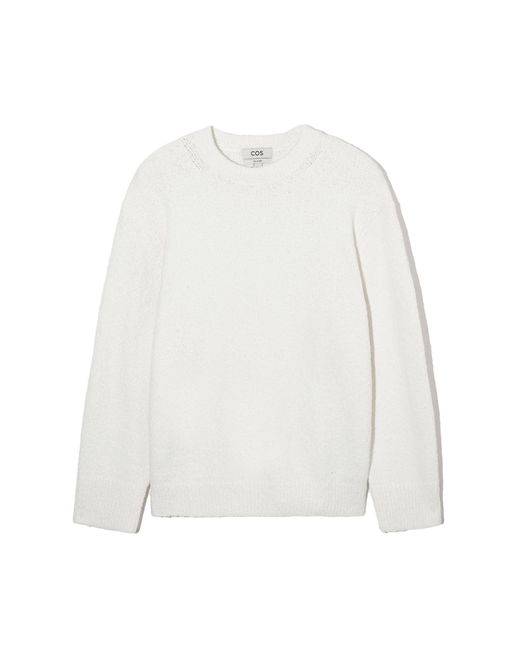 COS White Sweater for men