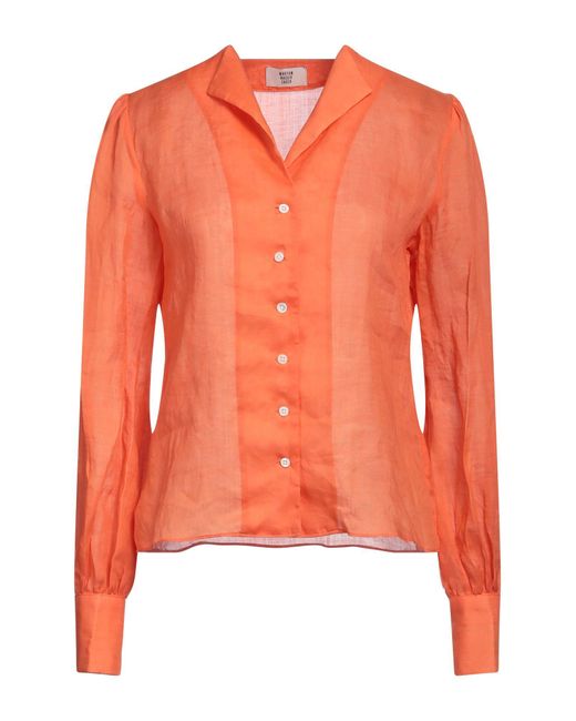 Maryam Nassir Zadeh Orange Shirt