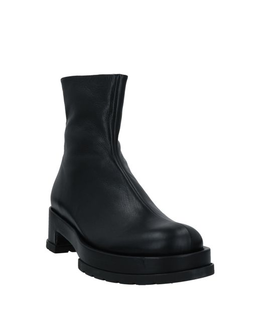SAPIO Black Ankle Boots for men