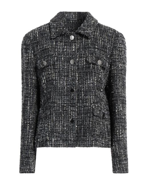 Tagliatore 0205 Black Jacket Acrylic, Polyester, Polyamide, Wool, Cotton