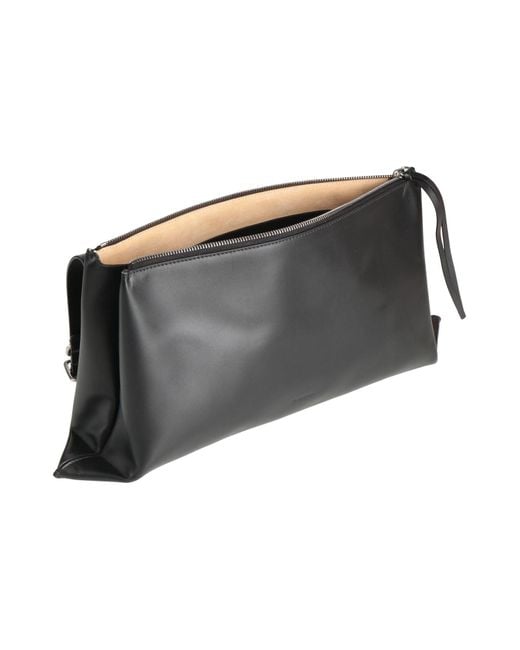 Jil Sander Black Cross-Body Bag Calfskin