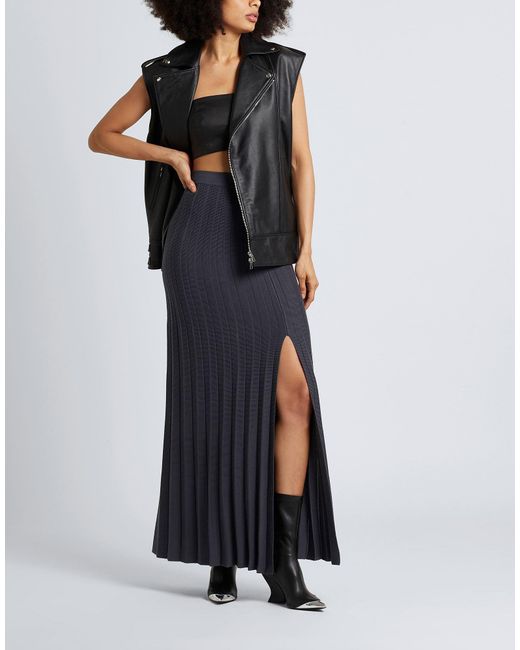 8 by YOOX Blue Maxi Skirts