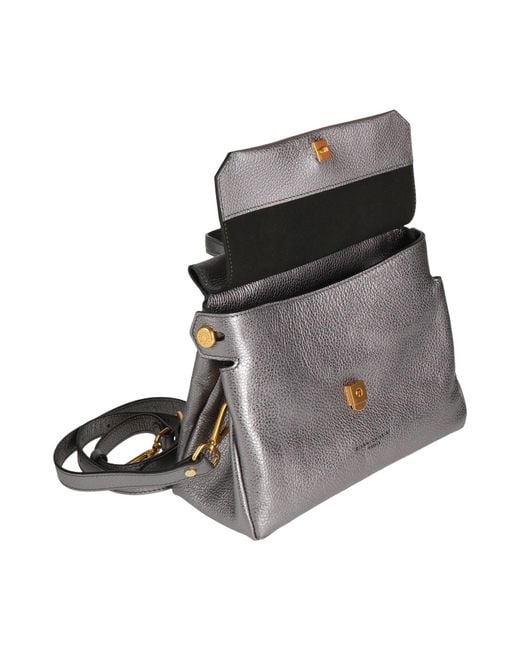 Gianni Chiarini Gray Shoulder Bag