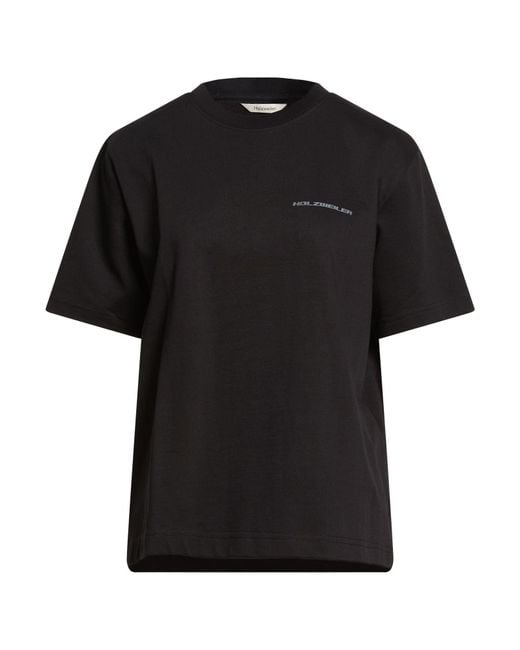 Holzweiler Black T-Shirt Organic Cotton