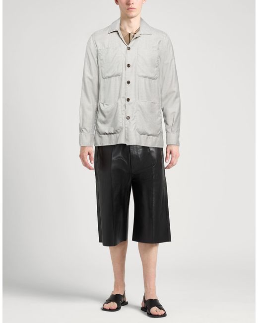 Eleventy Gray Jacket Wool, Silk for men