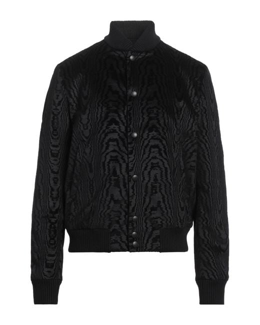 PT Torino Black Jacket Cotton, Elastane for men