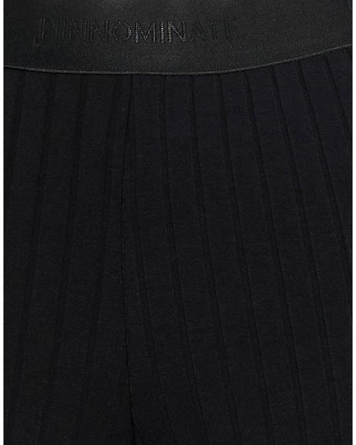 hinnominate Black Pants Viscose, Elastane