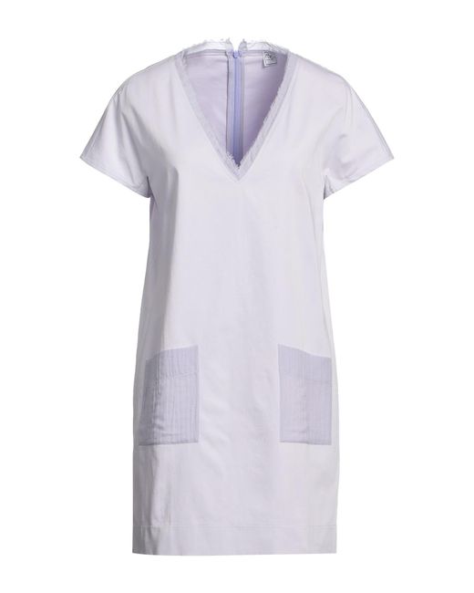 Fedeli Purple Mini Dress