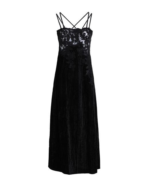 TOPSHOP Black Maxi Dress