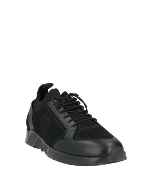 Giorgio Armani Black Trainers for men