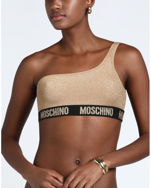 Moschino Natural Bikini Top