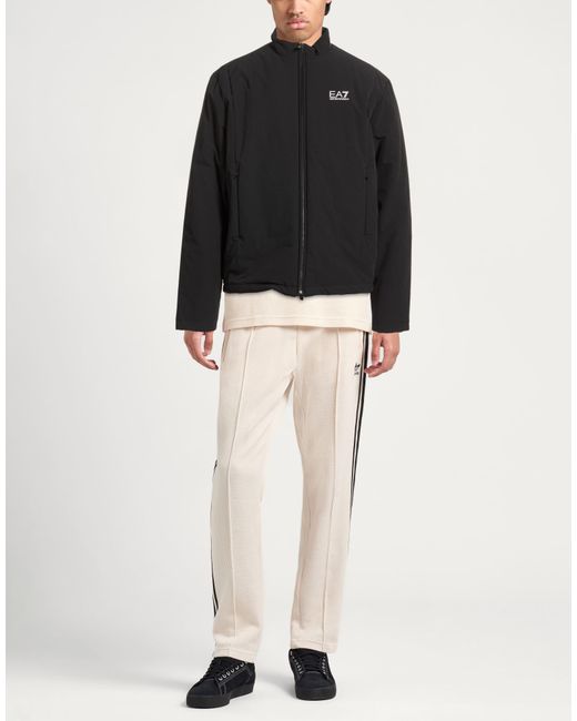 EA7 Black Jacket for men