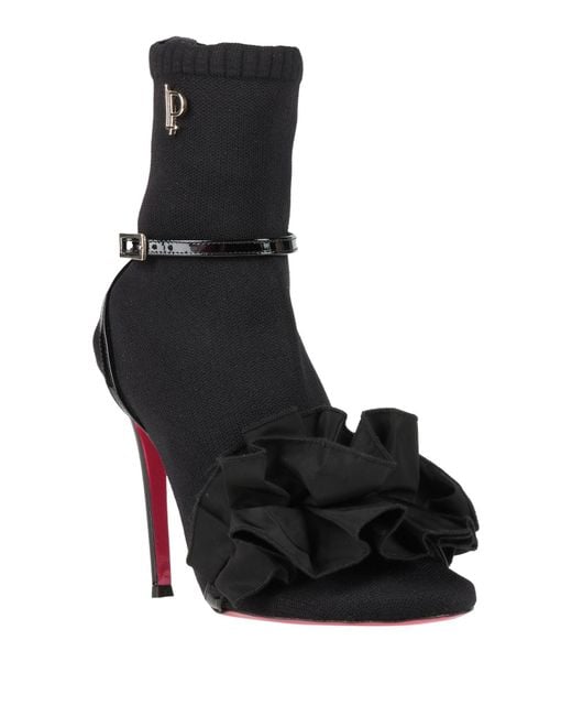 Luciano Padovan Black Ankle Boots