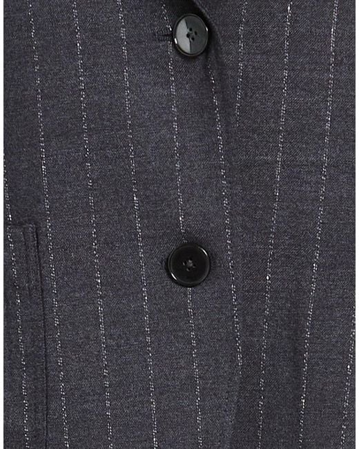 Lardini Black Blazer Virgin Wool, Polyester, Elastane