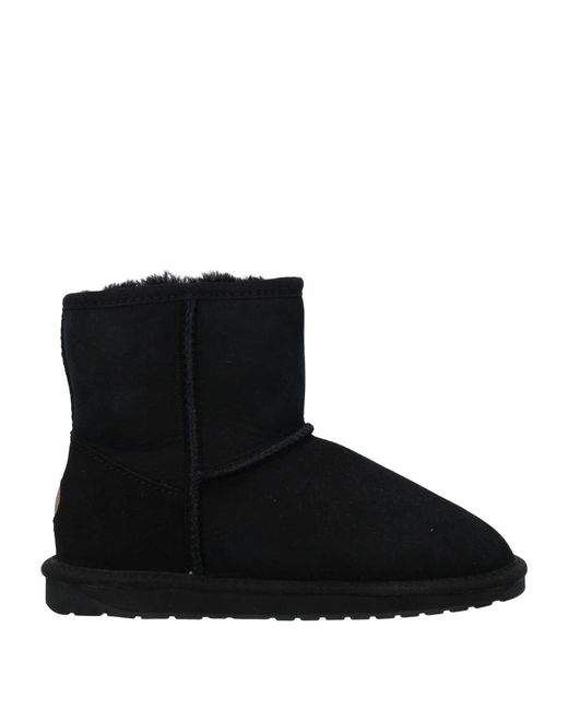 EMU Black Ankle Boots