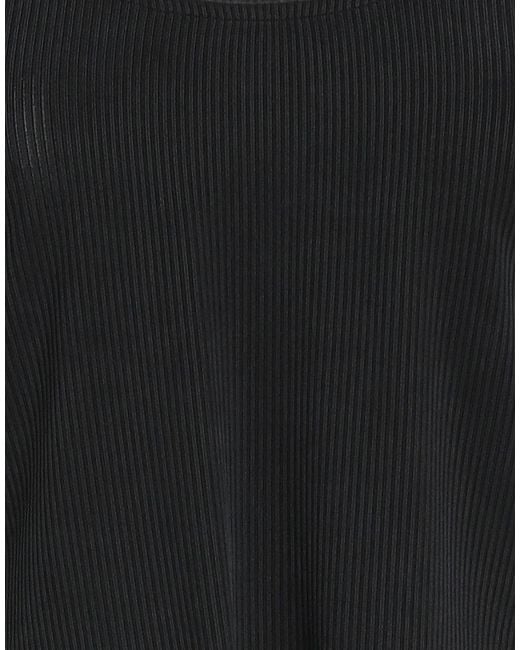 IRO Black T-Shirt Cupro, Elastane