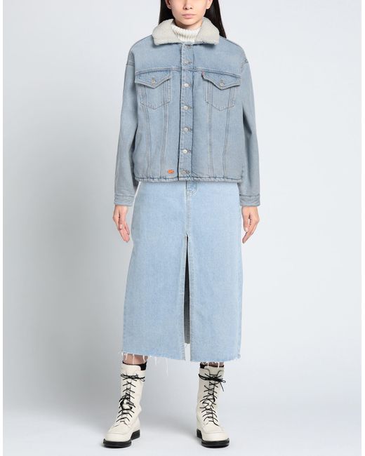 Levi's Blue Denim Outerwear