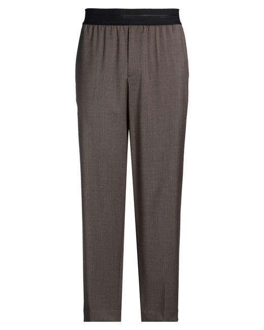 Helmut Lang Gray Pants Virgin Wool for men