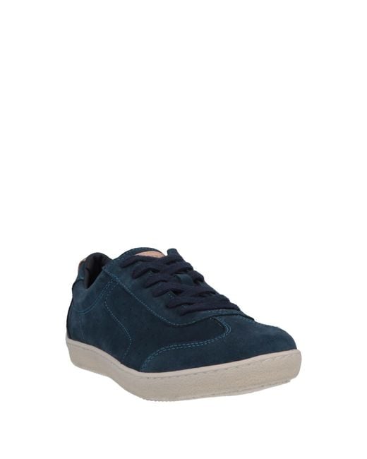 Lumberjack Blue Sneakers Soft Leather for men