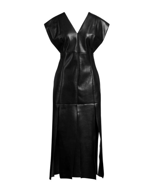 Robe courte Erika Cavallini Semi Couture en coloris Black