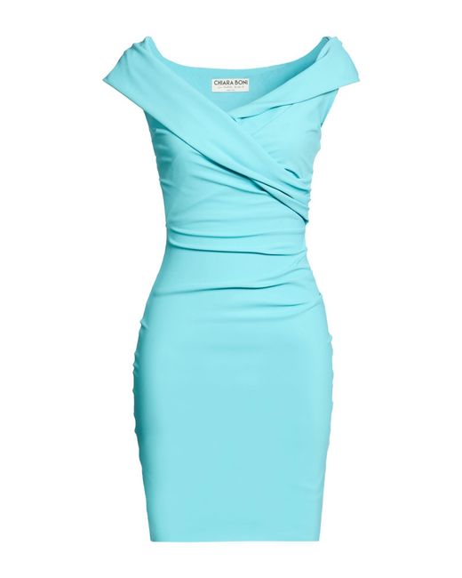La Petite Robe Di Chiara Boni Blue Mini Dresses