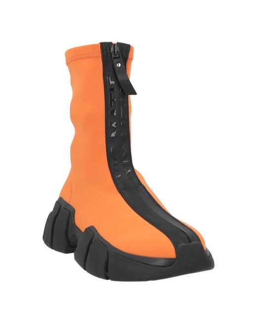 Vic Matié Orange Sneakers Textile Fibers