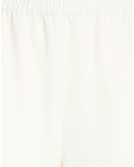 Ba&sh White Pants Polyester, Viscose, Elastane