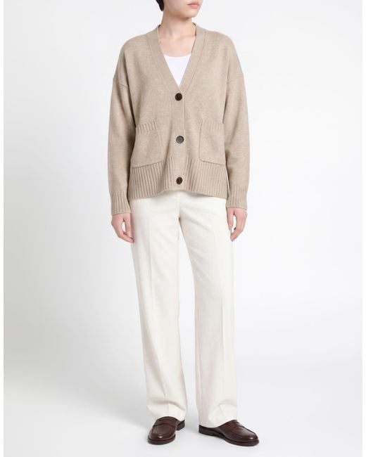 Cardigan Alpha Studio en coloris Natural