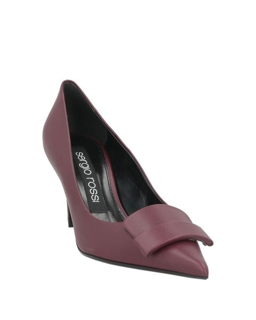 Sergio Rossi Purple Pumps