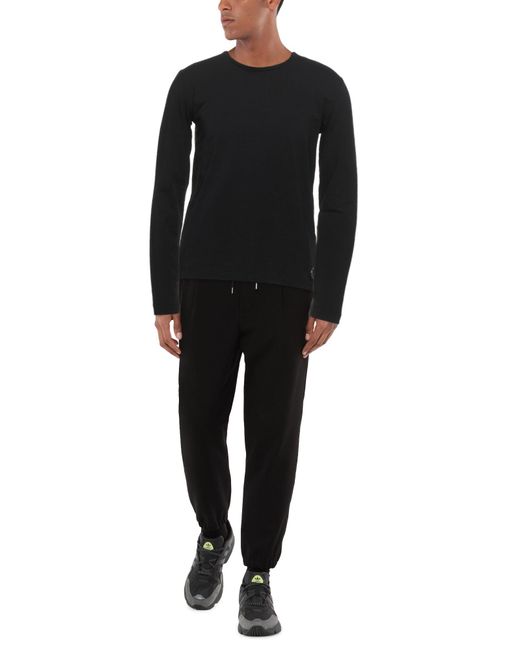 Bikkembergs Black T-Shirt Cotton, Elastane for men