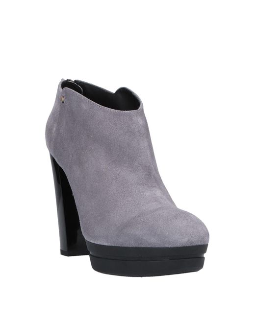 Hogan Gray Stiefelette