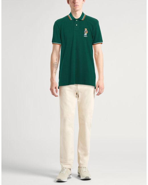 Polo Ralph Lauren Green Polo Shirt for men