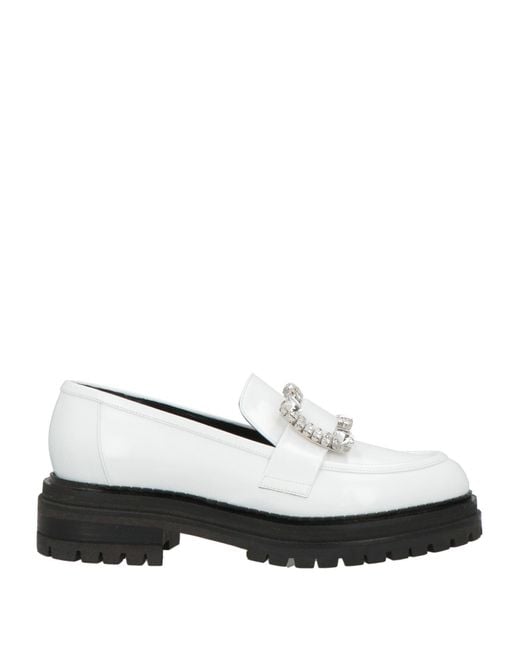 Sergio Rossi White Loafer