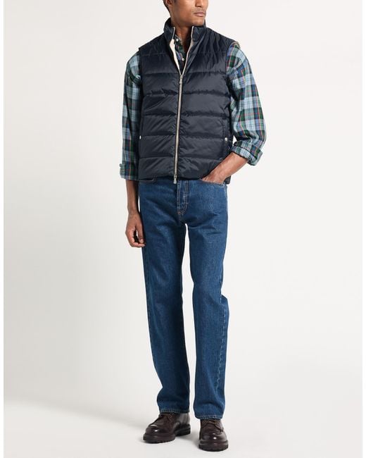 Eleventy Blue Vest Polyamide, Polyurethane for men
