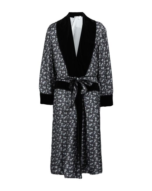 Dolce & Gabbana Black Dressing Gown Or Bathrobe for men
