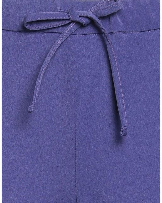 GAUDI Blue Jeans Pants Polyester, Viscose, Elastane