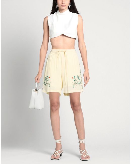 Paul & Joe Natural Shorts & Bermuda Shorts Viscose