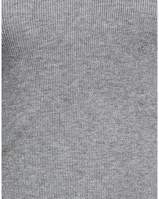 Haveone Gray Turtleneck Viscose, Polyester, Polyamide