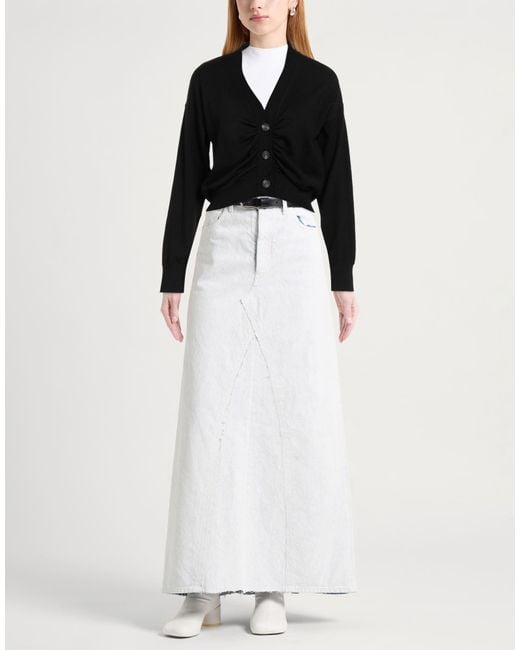Alpha Studio Black Cardigan Wool