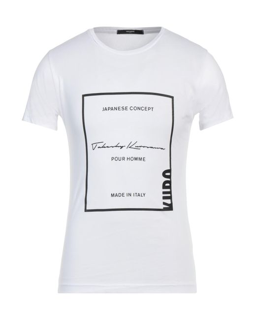 Takeshy Kurosawa White T-shirt for men