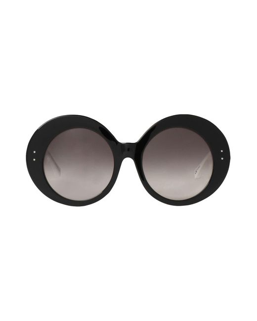 LINDA FARROW x RABANNE Black Sunglasses