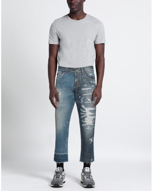 Pantaloni Jeans di Dolce & Gabbana in Blue da Uomo