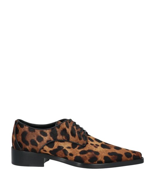 Dolce & Gabbana Multicolor Lace-up Shoes