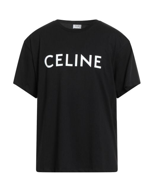 Camiseta Céline de hombre de color Black