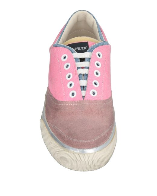 HIDNANDER Pink Blush Sneakers Leather