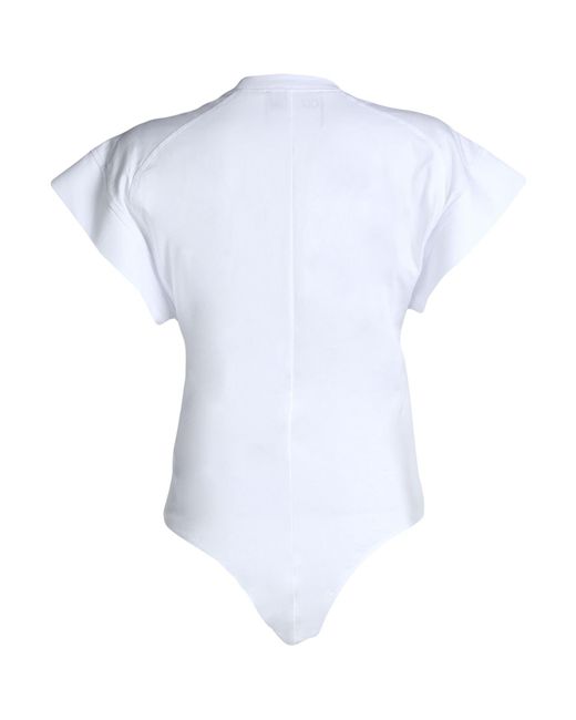 Versace White Bodysuit Cotton