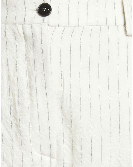 Alysi White Trouser